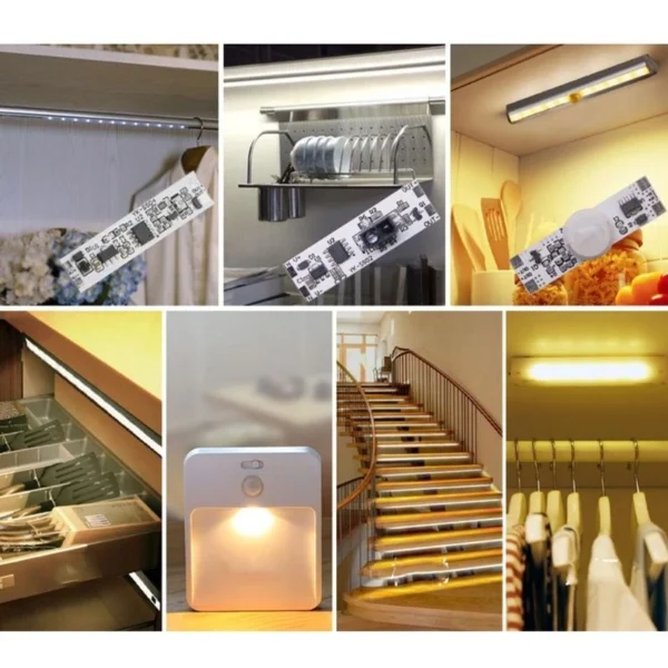 12V 60W LED Lights ​Touch Switch with Hand Module PIR Motion Switch for LED Strip Cabinet Light top sale
