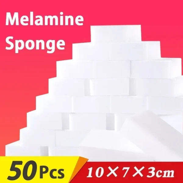 Magisk rengöringssvamp i melamin – 10x7x3 cm (10–50 st)